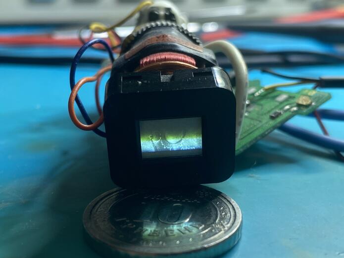 Debian on the CRT-Viewfinder