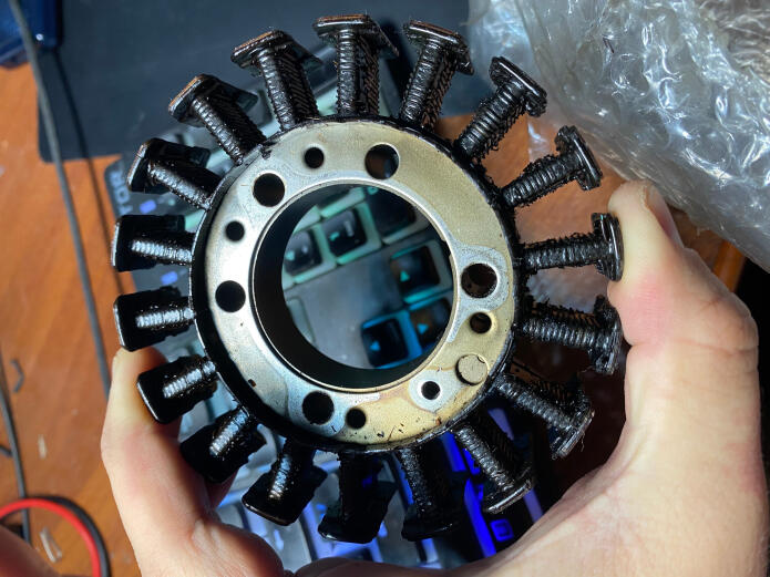 Three-Phase Brushless Motor Stator