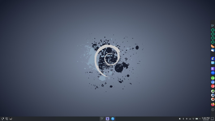 Панель KDE