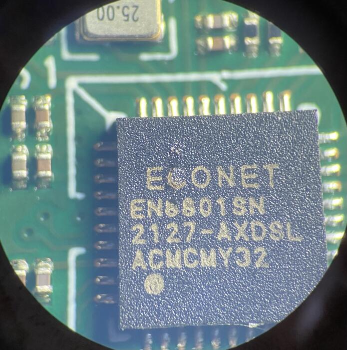 Сгоревший Econet EN8801SN