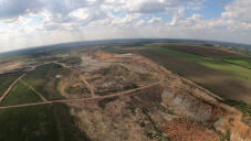 Quarry from the air