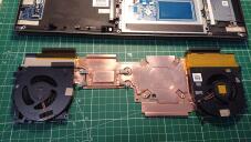 The radiator is assembled