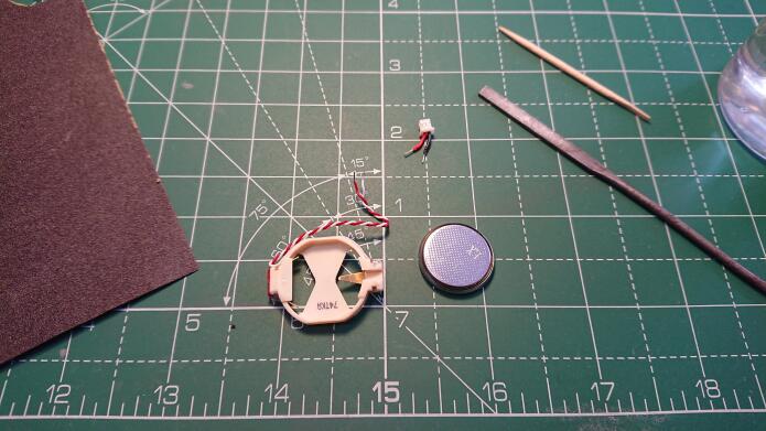 CMOS RTC battery mod