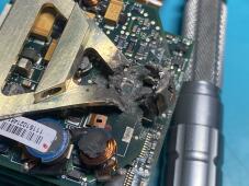Damaged PCB