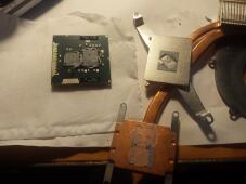 Высохшая термопаста